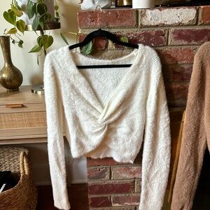 aerie Fuzzy Sweater - Size L